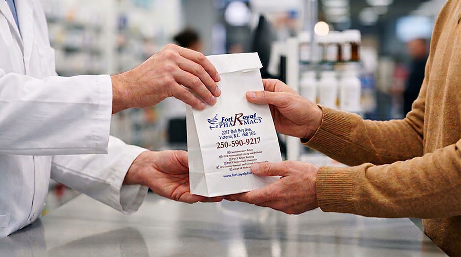 Pharmacist Dispensing Compounded Medication