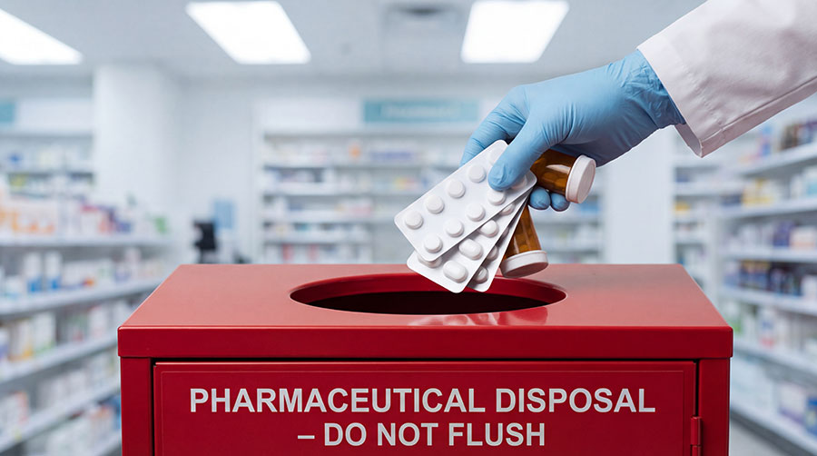 Dispose of your old medication at Fort Royal Pharmacy
