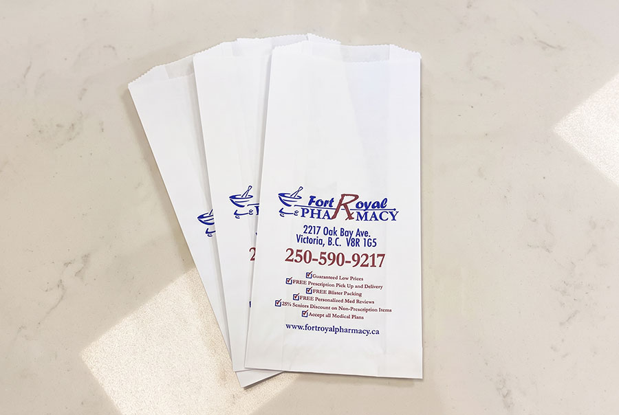 Fort Royal Pharmacy Prescription bags